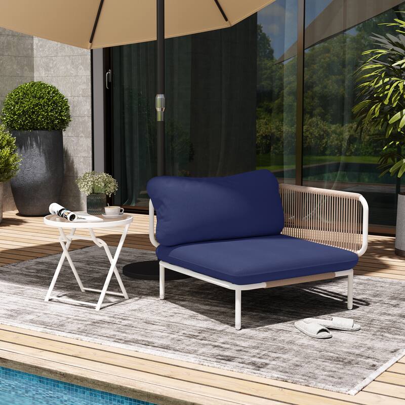 Pellebant Outdoor Sectional Sofa Patio Conversation Seating Set