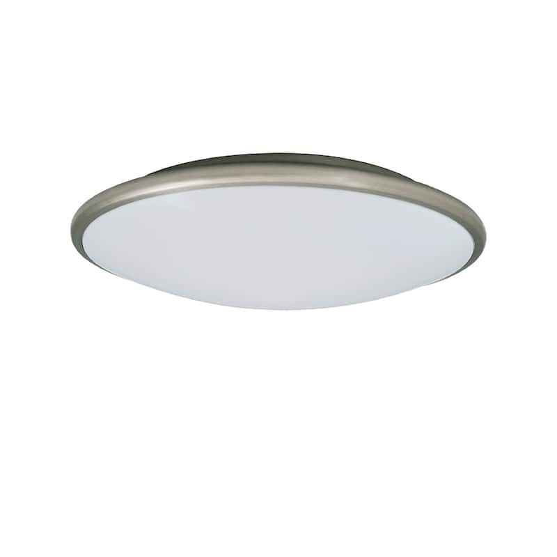 Amax Lighting 20W LED Euro in Brush Nickel Finish w/1200 Lumens