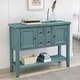 preview thumbnail 2 of 7, Moda Cambridge Series Buffet Sideboard Console Table with Bottom Shelf