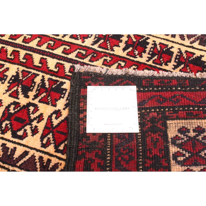 ECARPETGALLERY Hand-knotted Teimani Beige Wool Rug - 2'9 x 4'2