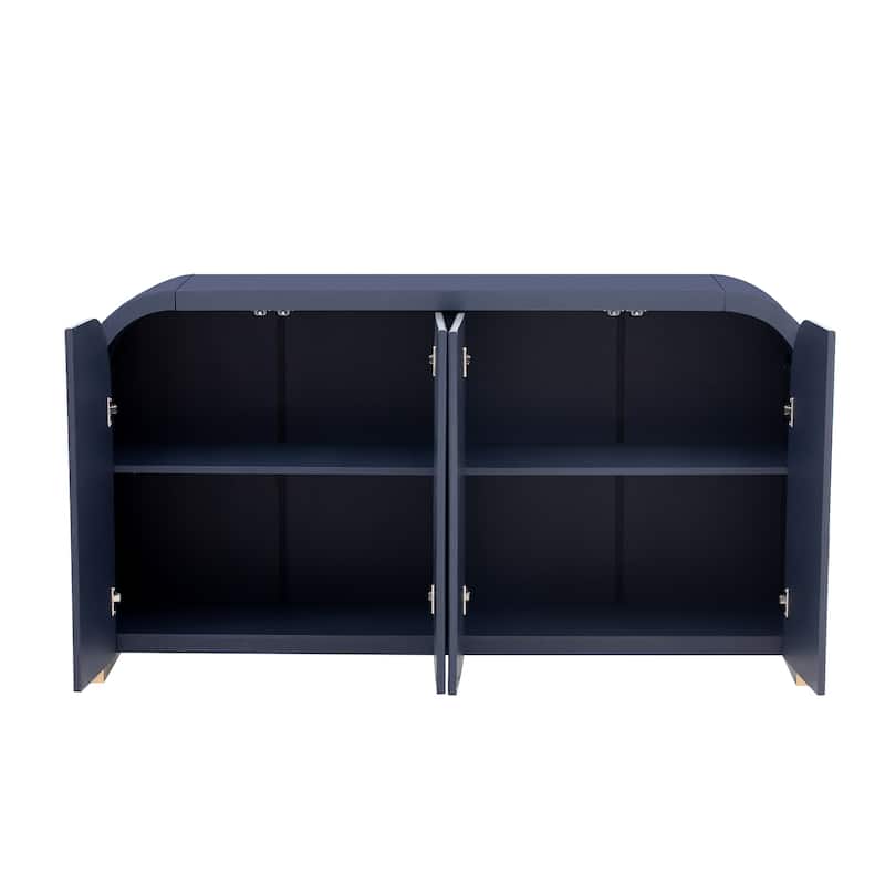 Cabinet with Adjustable Shelves,for Study,Living Room and Entrance