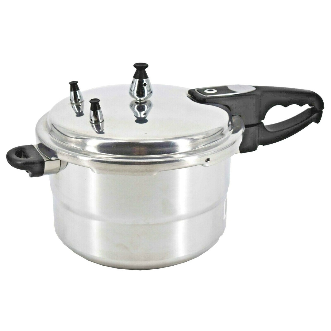 Aluminum Pressure Cooker with Steamer