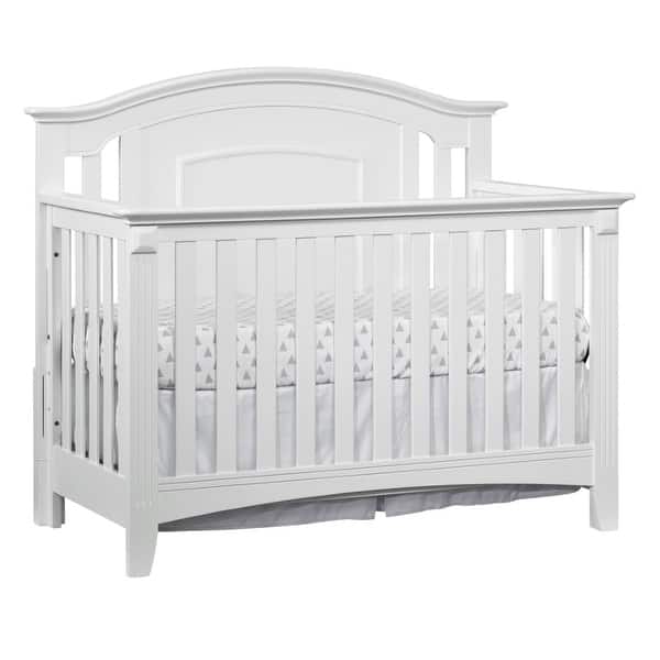 slide 2 of 2, Oxford Baby Willowbrook 4 In 1 Convertible Crib - UPS White