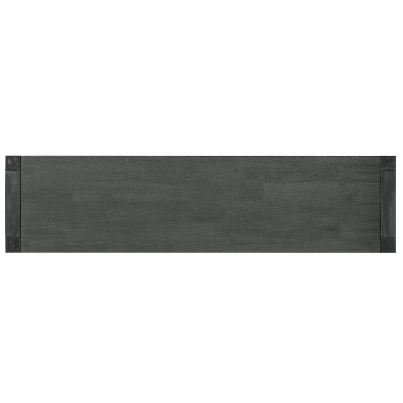 U_STYLE Console Table Entryway Table for Hallway Living Room with 2 Drawers and 1 Shelf