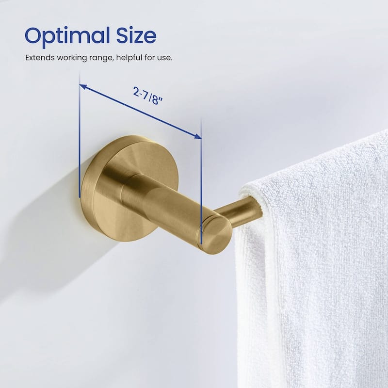 Circular Bathroom 20" Towel Bar
