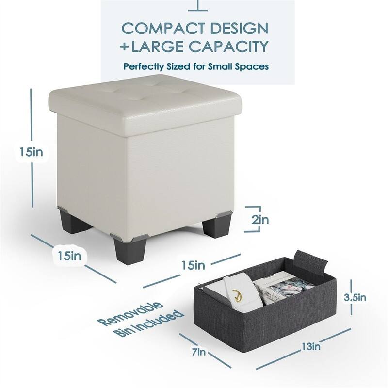 Storage Bin, 15-In Square
