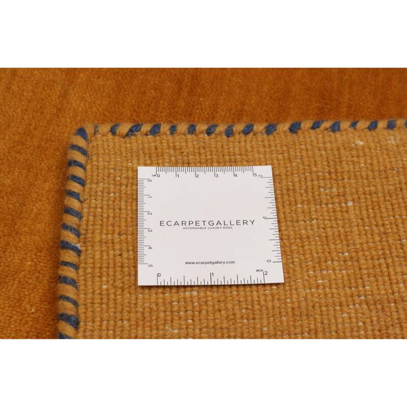 Kashkuli Gabbeh Gold Rug 4'8" x 6'5" - 4'8 x 6'5