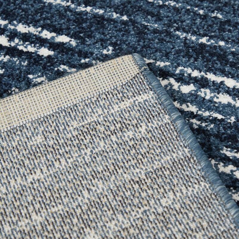 Madera Striped Contemporary Area Rug