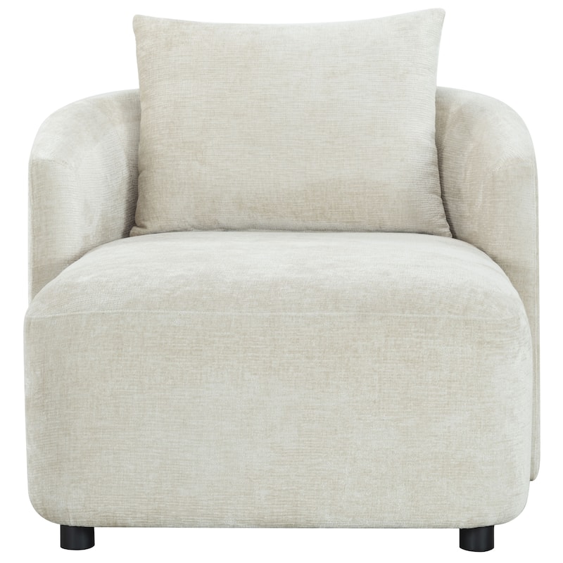 SAFAVIEH Couture Gwendelyn Chaise Lounge - 59"W x 39"D x 30"H