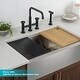 preview thumbnail 21 of 165, Kraus Urbix Industrial Solid Brass Kitchen Faucet
