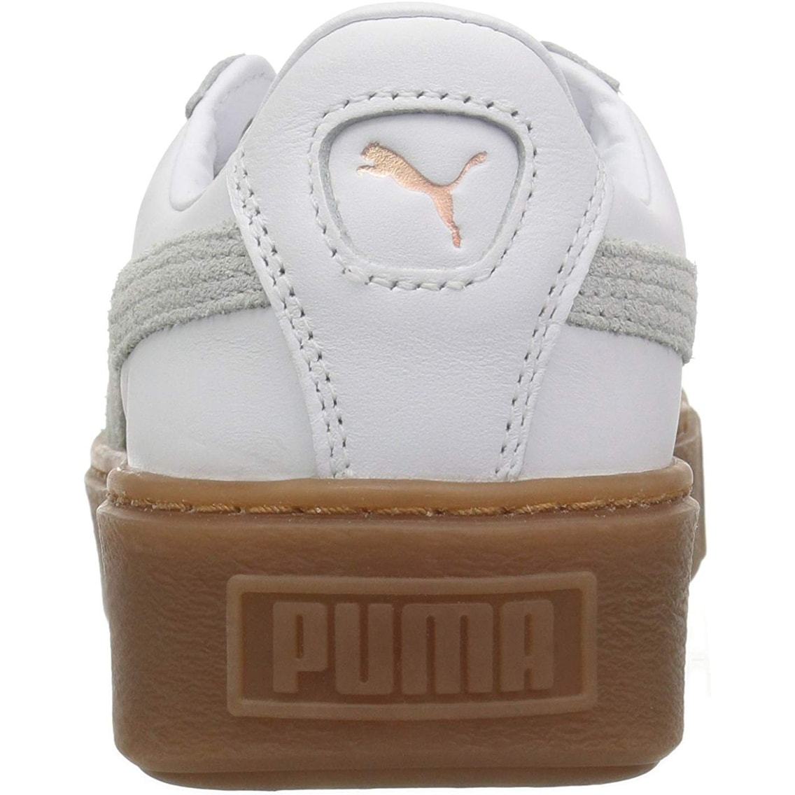 puma women's basket platform euphoria gum sneaker