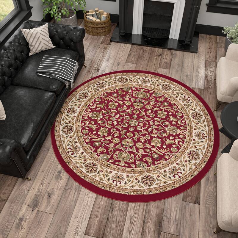 Soho Traditional Floral Indoor Area Rug