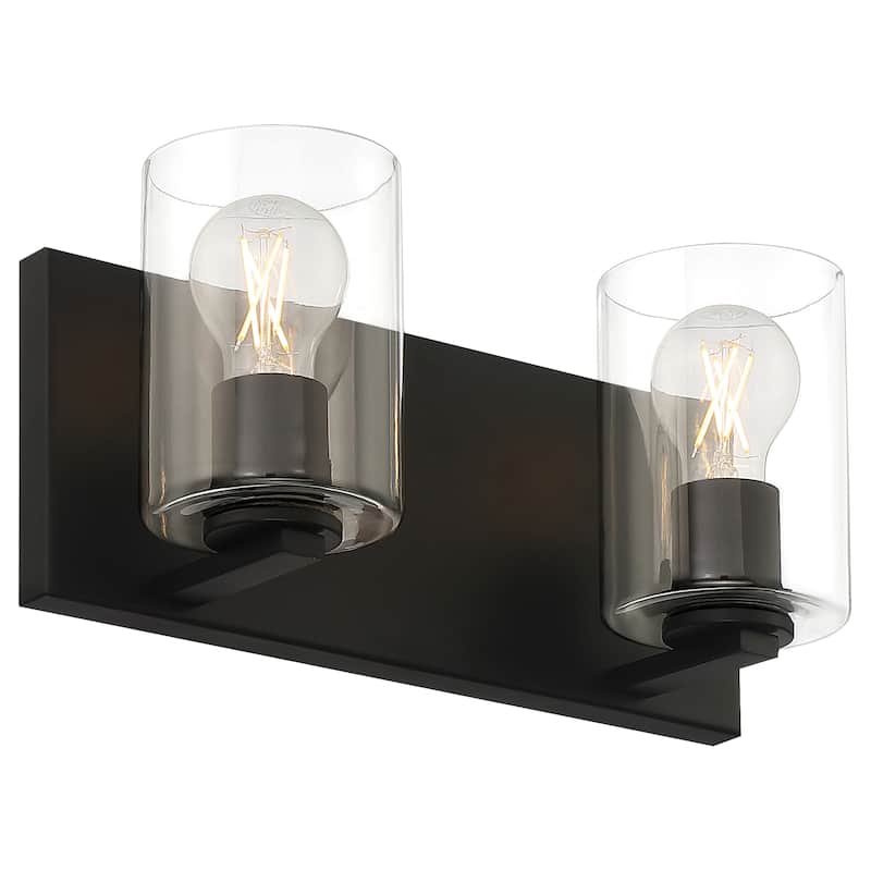 Access Lighting Oslo 2 Light LED Vanity - Matte Black