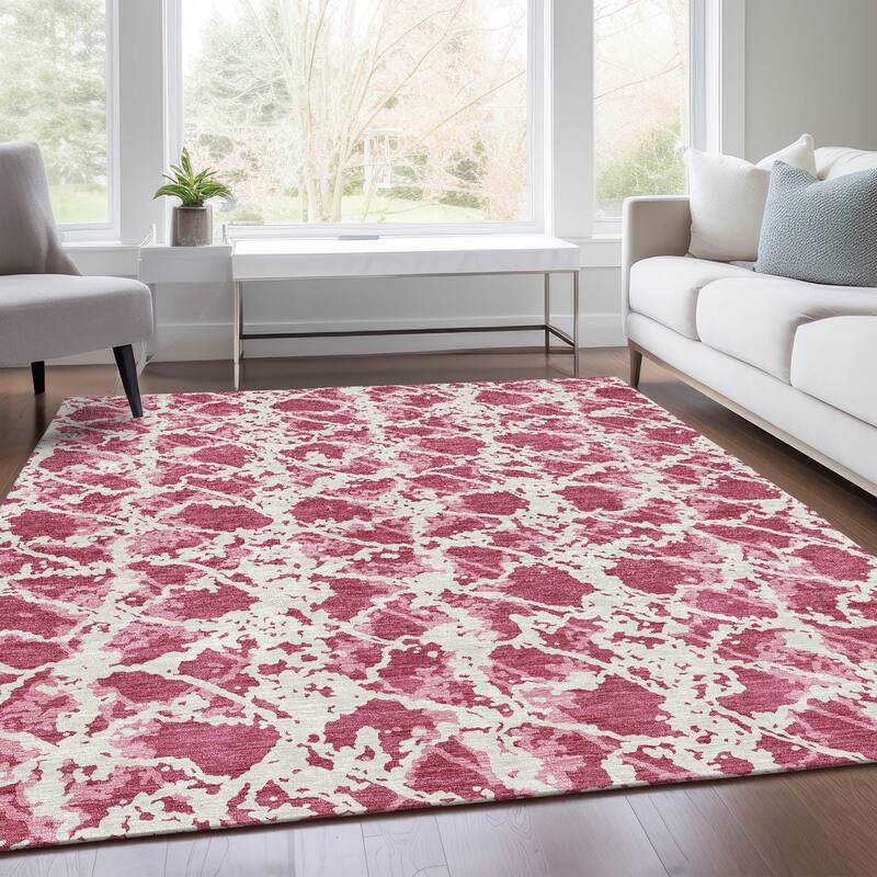 Premium Washable Super Soft Abstract Fusion Mayfield Rug