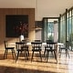 preview thumbnail 2 of 14, Poly & Bark Hava Dining Chair - Solid Oak Wood with Spindle-Back