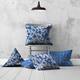 SHELLY Collection Indoor/Outdoor Lumbar Pillow Set, Sewn Closed - 20 x 20