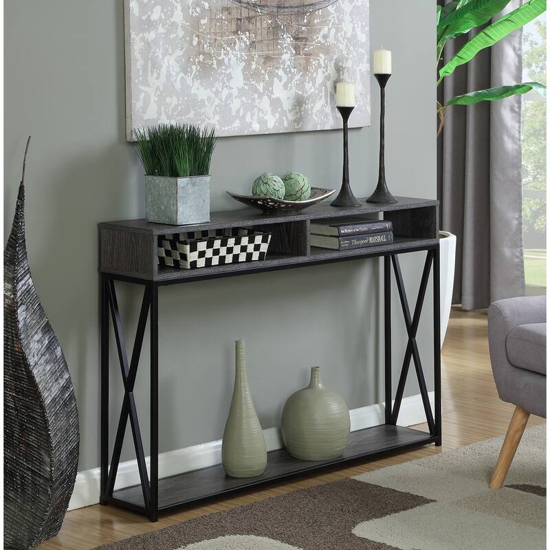 Convenience Concepts Tucson Deluxe Console Table with Shelf