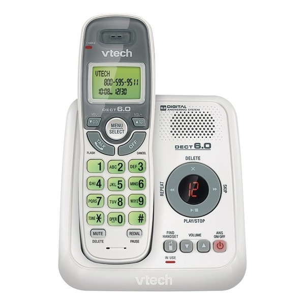 Vtech vtcs6124 dect 6.0 cordless phone system (with digital answering system)