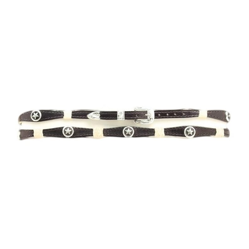 M /& F Western Scallop Concho Hatband