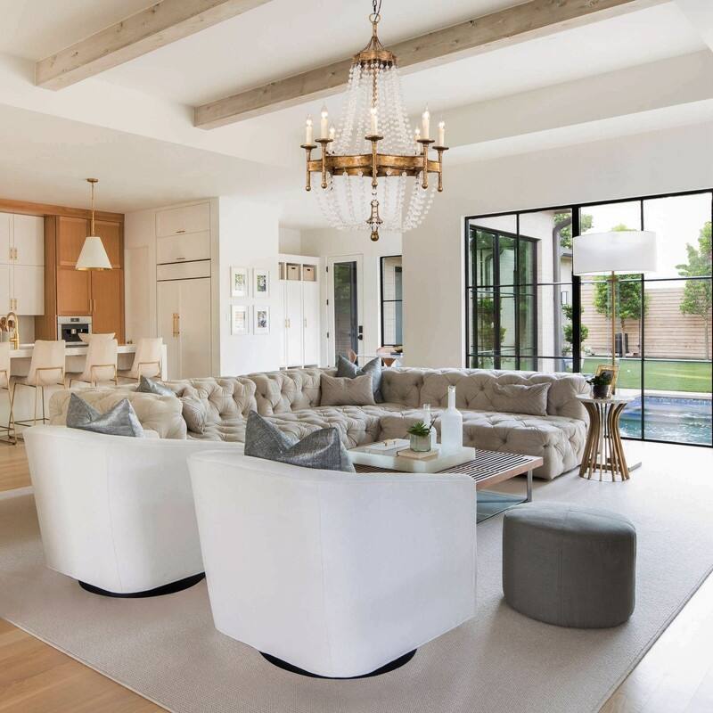 Gold Round Ball Ceiling Light - Modern Milk Glass Pendant For Bedroom & Dining