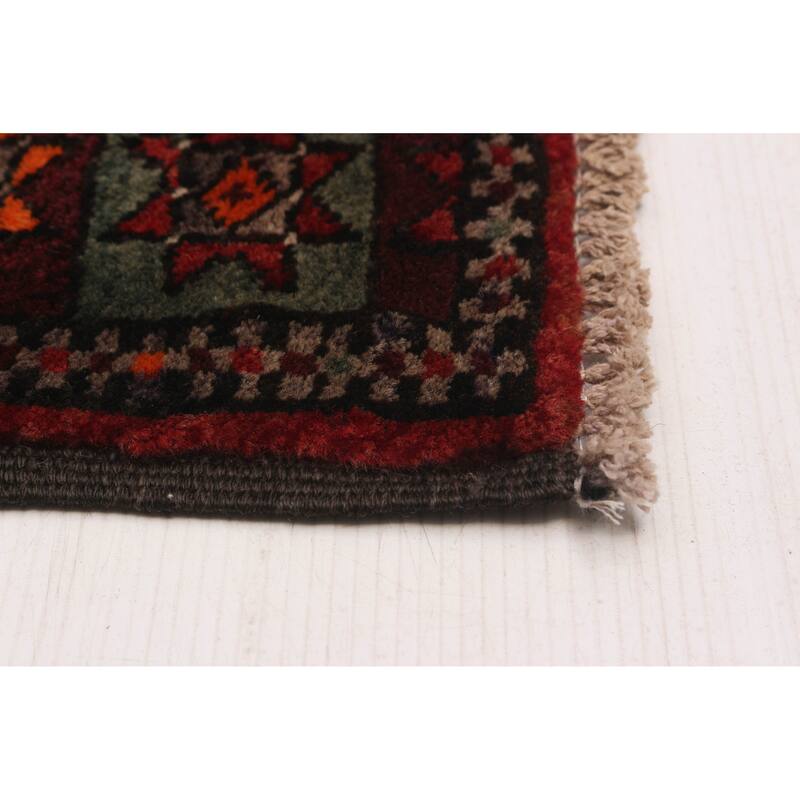 ECARPETGALLERY Hand-knotted Konya Anatolian Red Wool Rug - 4'10 x 10'1