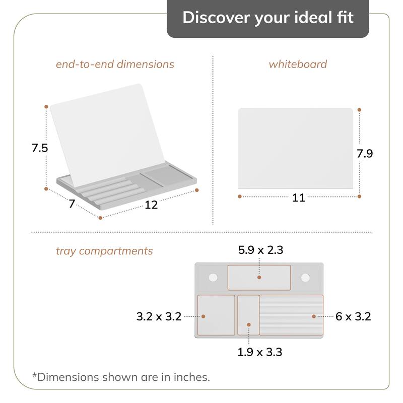 Jani Wooden Desk Organizer with Magnetic Whiteboard - Solid Wood, Hidden Storage & Anti-Skid Base for Home, Office & Workspaces