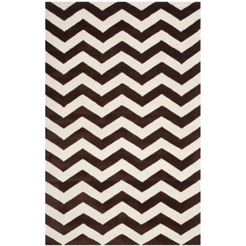 SAFAVIEH Handmade Chatham Traudel Modern Moroccan Wool Rug