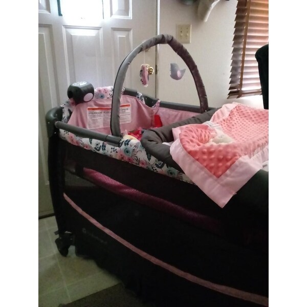 Baby Trend Deluxe Ii Nursery Center Bluebell Bassinet Overstock 27340619