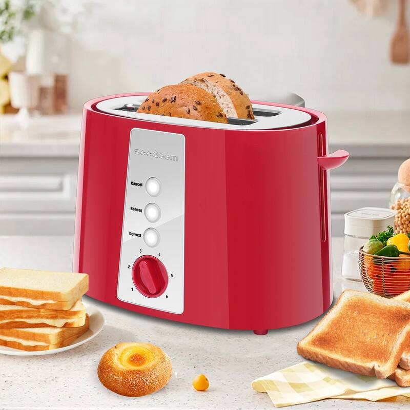 Toaster 2 Slice,6 Shade Settings, Removable Crumb Tray, 750W