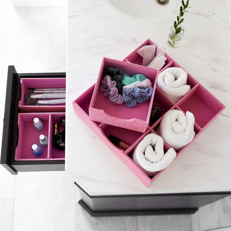 Household Essentials 2-Pack of Drawer Organizers