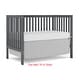 preview thumbnail 31 of 50, 5-in-1 Convertible Crib, Easily Converts from Baby Crib to Toddler Bed, 3 Position Adjustable Height Mattress Support System