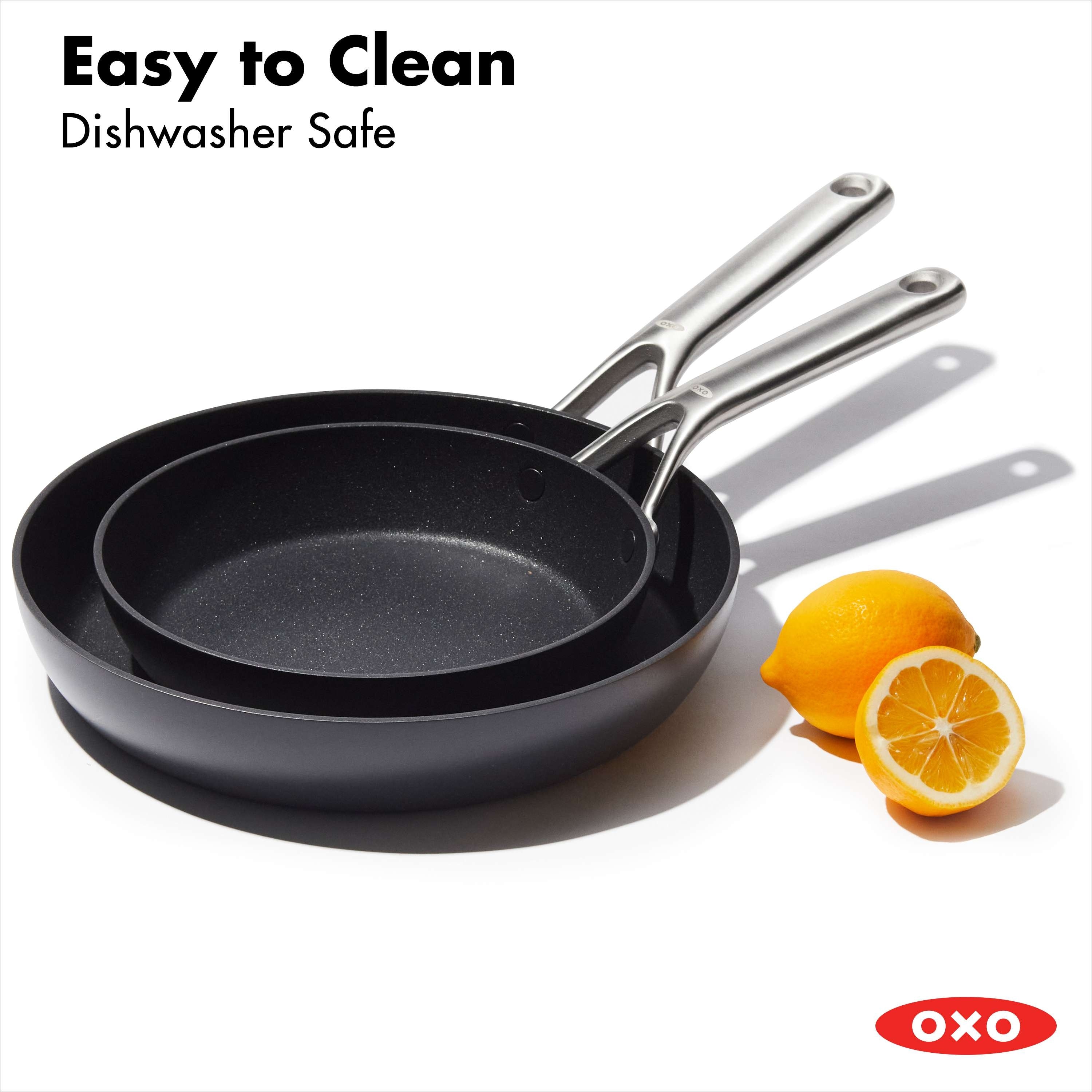 OXO Ceramic Professional Non-Stick 3-Quart Saute Pan with Lid