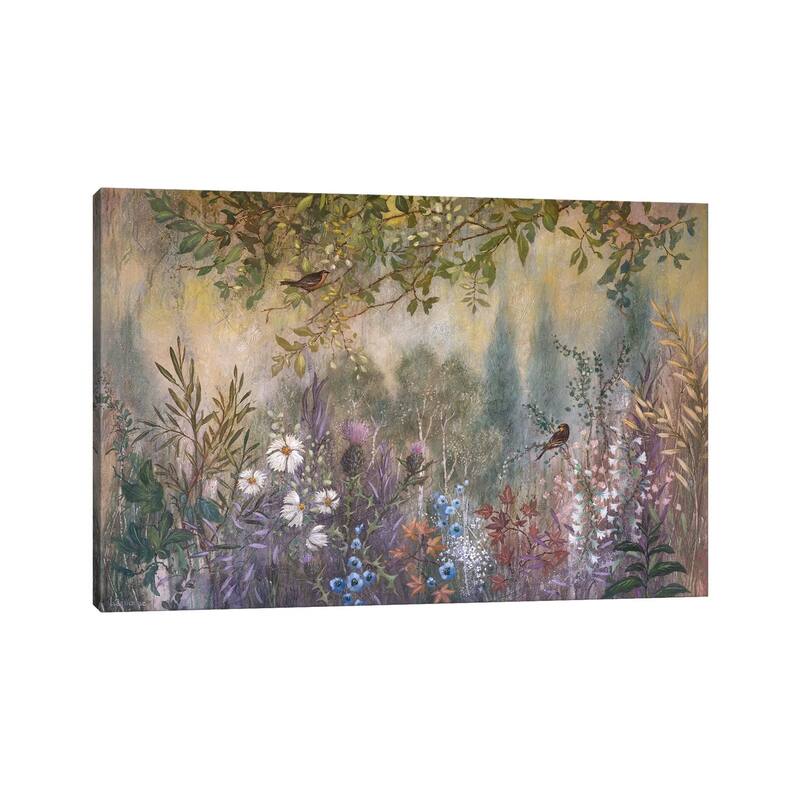 iCanvas "Wild Garden Tangle" by Lisa Marie Kindley Canvas Print