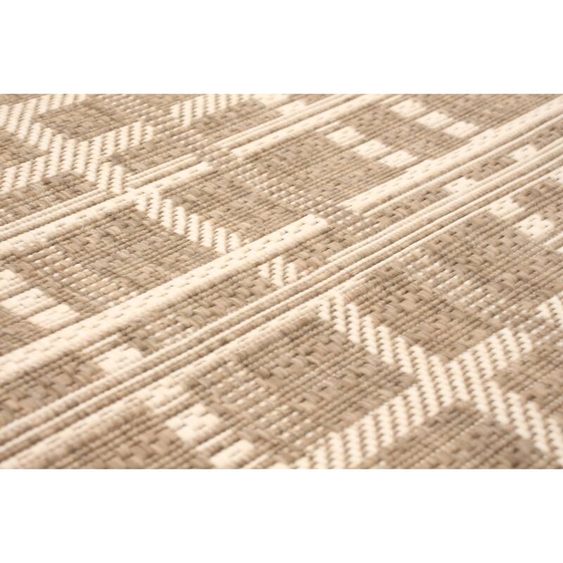 ECARPETGALLERY Sisal Burburry Indoor/ Outdoor Rug