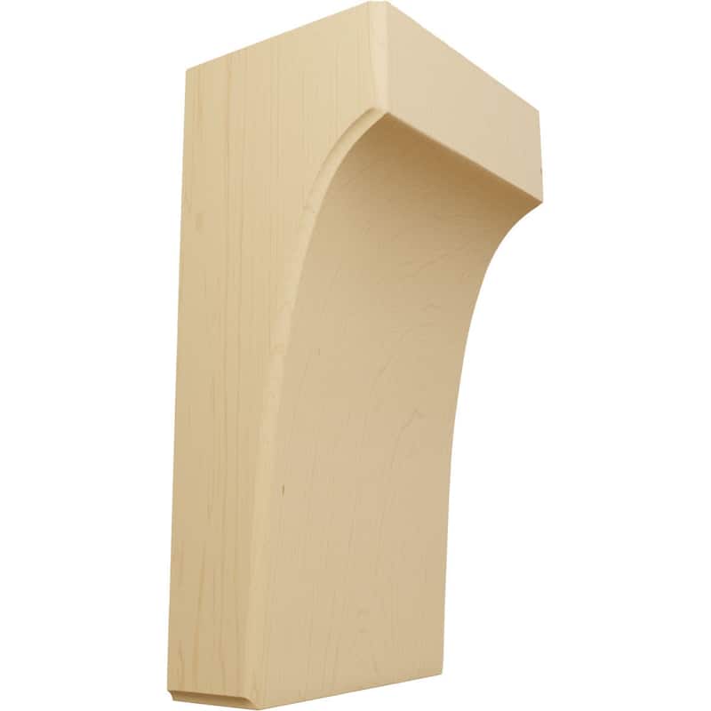 Clarksville Bracket - 5 1/4"W x 4"D x 10"H - Alder