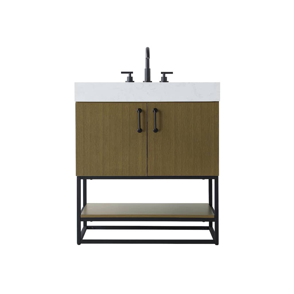 Elegant Lighting VF29230 Caroline 30" Free Standing Single Basin