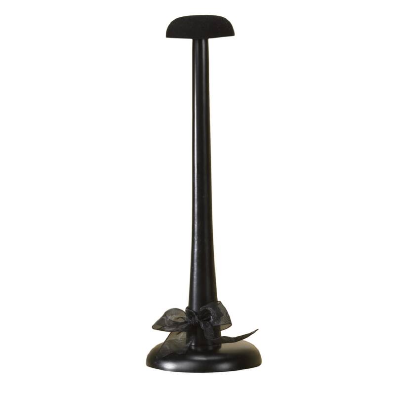 Black Wooden Hat Stand - Large - 14" H