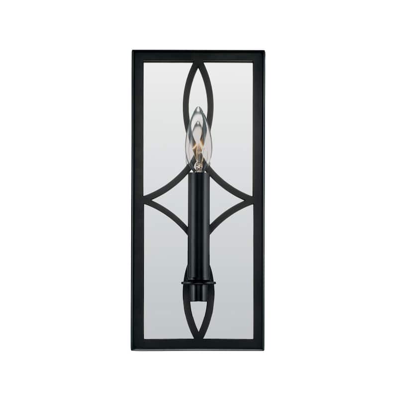 Avery 1-light Matte Black Wall Sconce