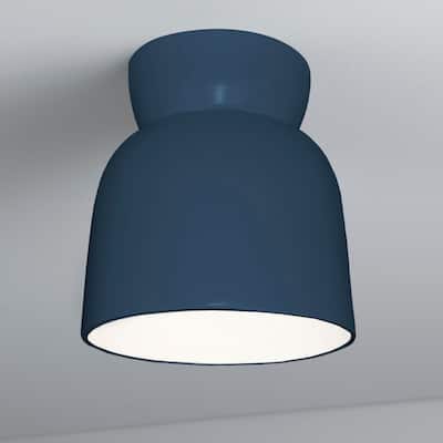 Ceramic Hourglass Outdoor Flush-Mount