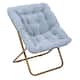 Option Aqua Fabric/Soft Gold Frame