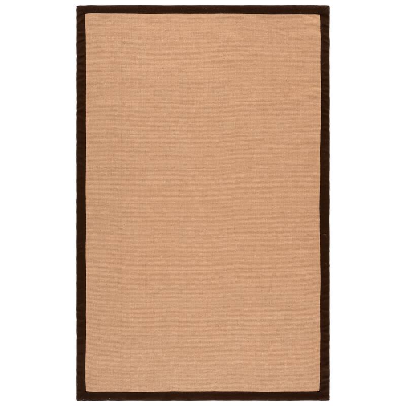 SAFAVIEH Handmade Natural Fiber Cati Flat Weave Jute Rug - 6' x 9' - Natural/Brown
