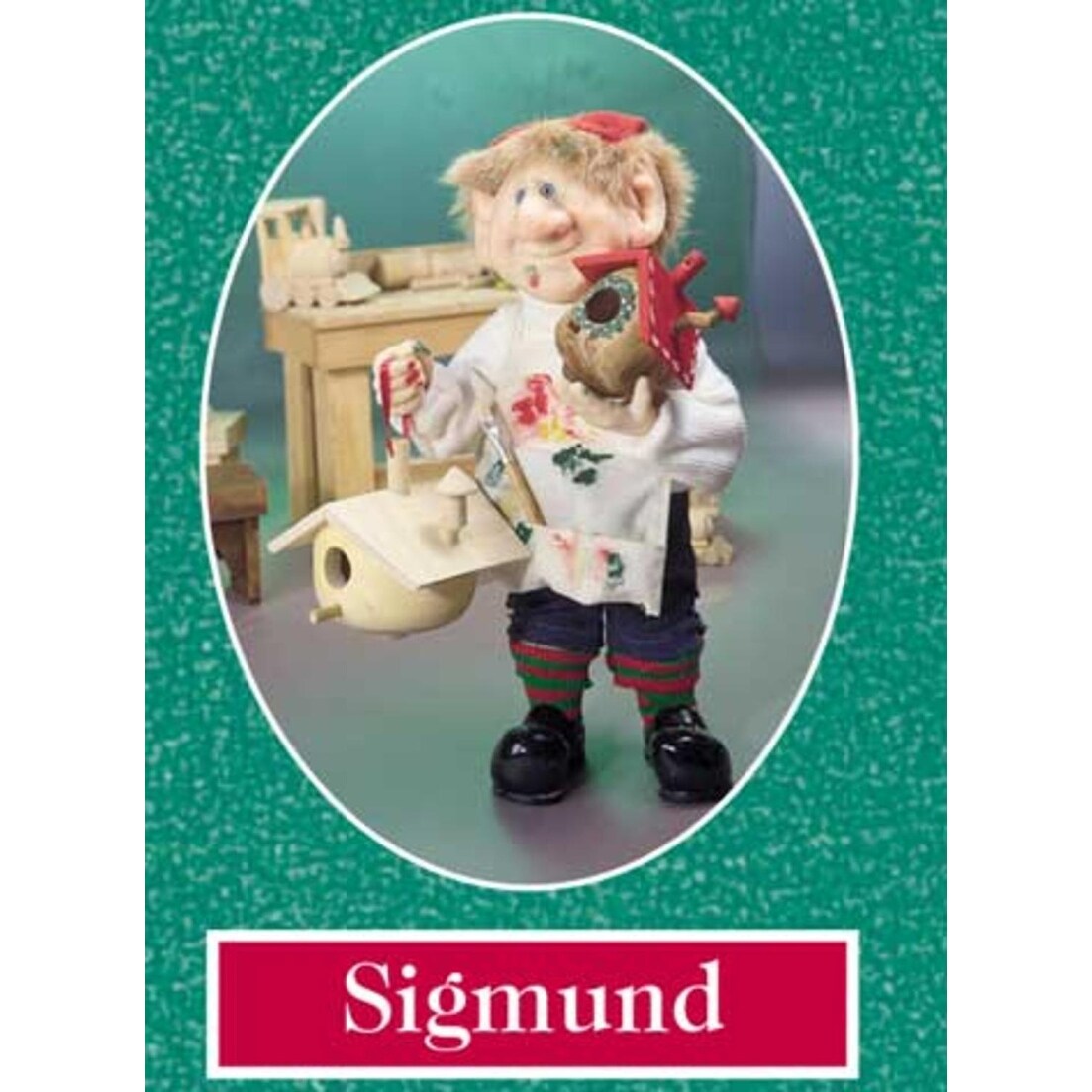 Shop 11 Zims The Elves Themselves Sigmund Collectible Christmas Elf Figure Overstock 17996834