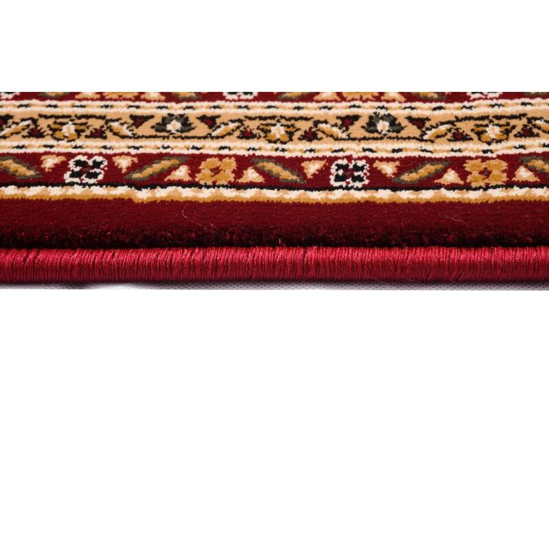 Qumac Non Skid Stain Resistant Woven Durable Area Rug By HomeRoots - 10' x 14'