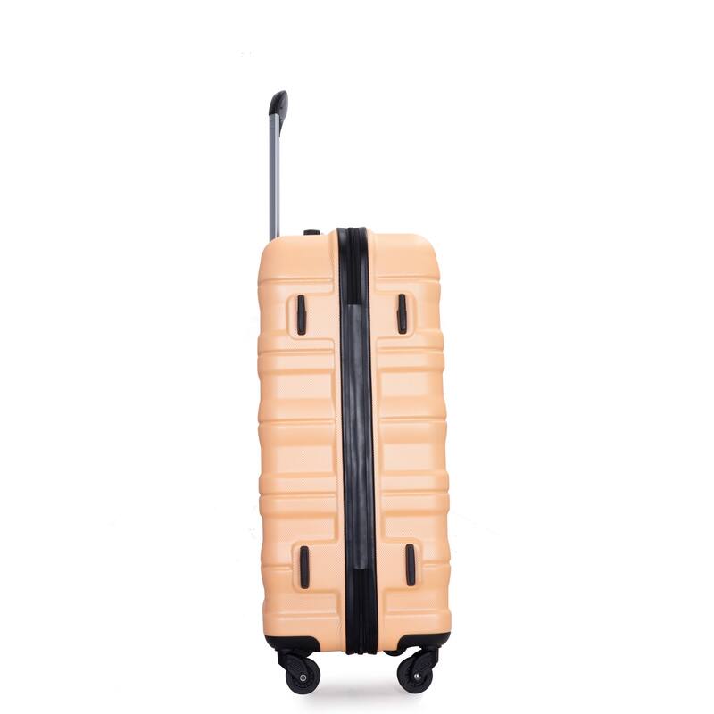 3-Piece Lightweight Luggage Set with TSA Lock and Spinner Wheels