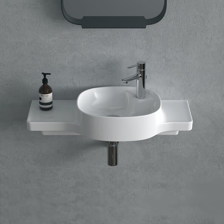 Nameeks CeraStyle 043800-U-One Hole Harmony 31-1/2" Rectangular