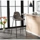 preview thumbnail 2 of 44, SAFAVIEH Tanner Mid-century Faux Leather Barstool - 25" W x 21.5" D x 39" H