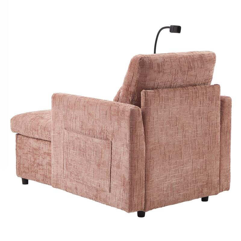 Multifunctional Lazy Person Sofa Recliner can be Stored Storage Backrest with Cell Phone Bracket Single Leisure Chair