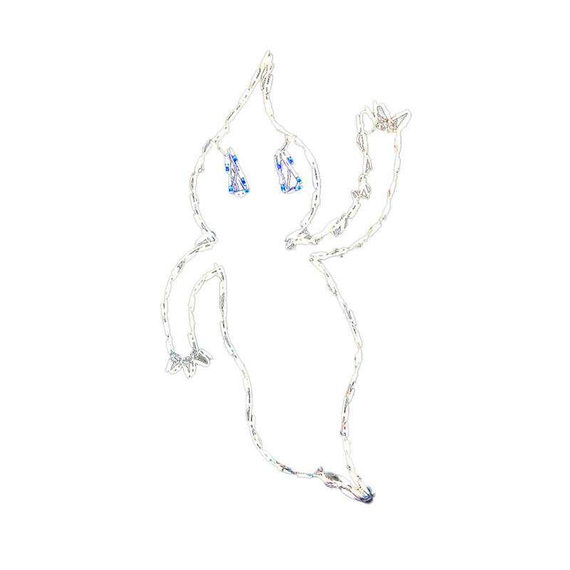 LED Lighted Spooky Ghost Outdoor Halloween Decoration - 51"
