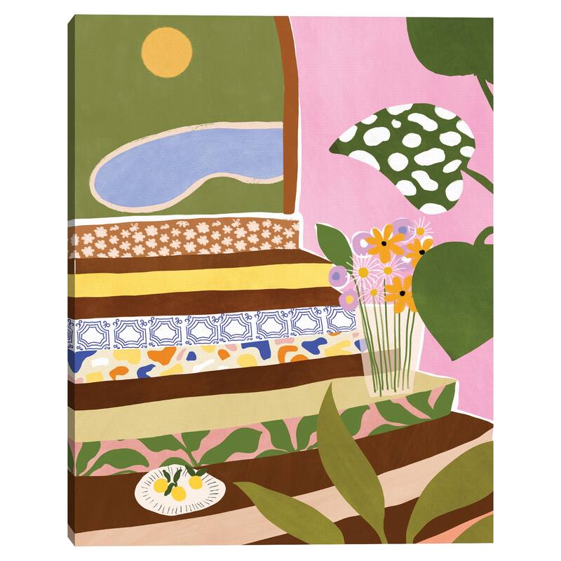 Stairs by Alja Horvat Canvas Art Print