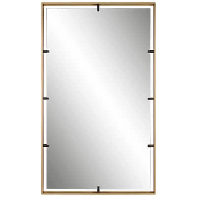 Uttermost Egon Gold Wall Mirror - 50 x 29.88 x 1.63 - 50 x 29.88 x 1.63